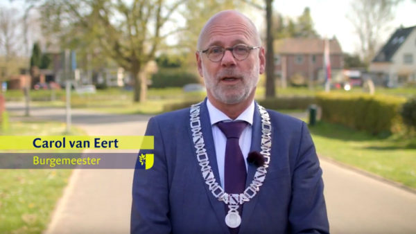Film over Rhedense herdenking 4 mei Foto: Studio Rheden
