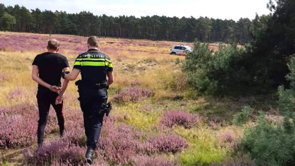 Verdachte op Posbank aangehouden voor heling scooter Foto: Politie