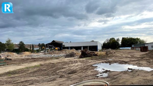 Bedrijventerrein Haveland een jaar geleden Foto: Martin Slijper
