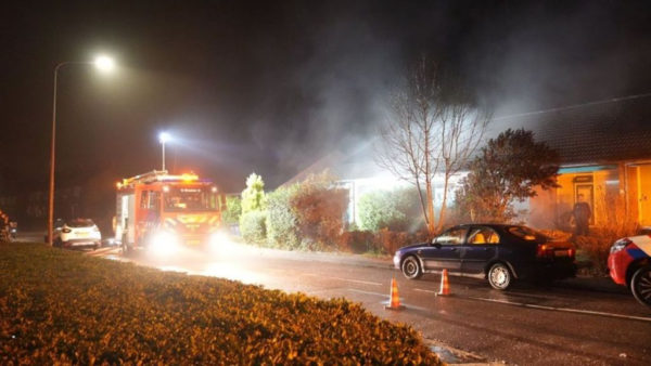 Een 22-jarige man heeft bekend dat hij in december 2022 de woningbrand in Rheden heeft aangestoken. Foto: Persbureau Heitink