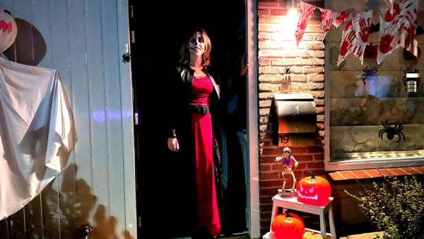 Veel kinderen in Rheden vieren Halloween. Foto: Martin Slijper