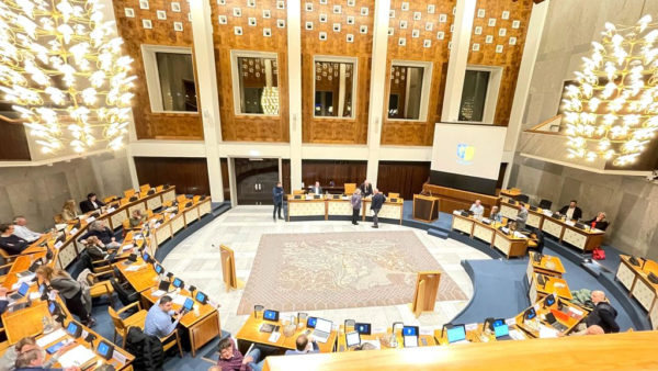 Statenzaal van het Provinciehuis Arnhem. Foto: Martin Slijper