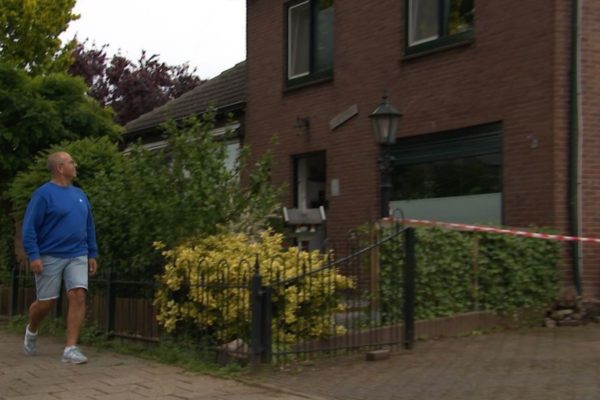 huis van Martin werd geraakt door de bliksem Foto: Omroep Gelderland