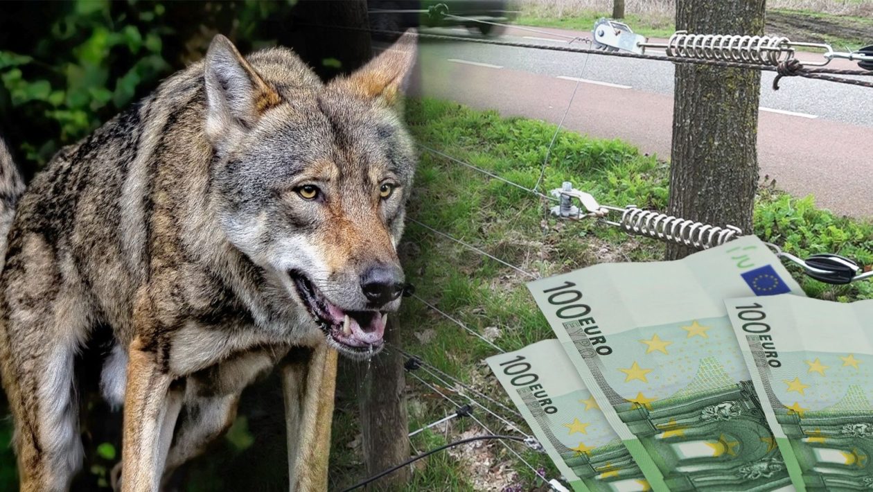 De subsidie om de wolf buiten de deur te houden is bijna op. Foto: Omroep Gelderland