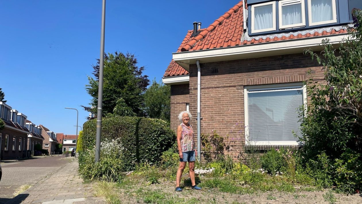 Gerrie is niet van plan om uit haar huis te vertrekken. Foto: Omroep Gelderland