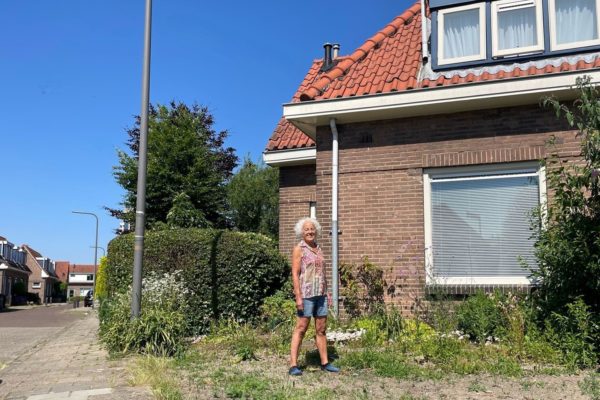 Gerrie is niet van plan om uit haar huis te vertrekken. Foto: Omroep Gelderland
