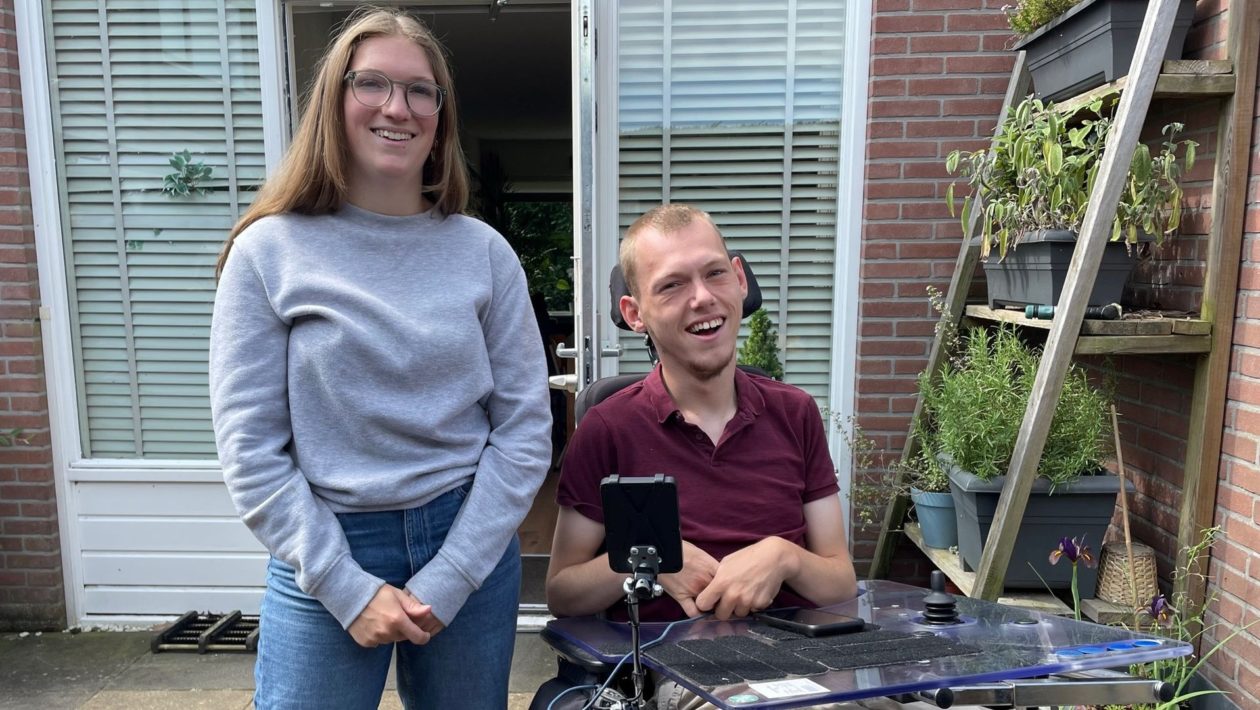 Lou is een lot uit de loterij voor Joël Foto: Omroep Gelderland