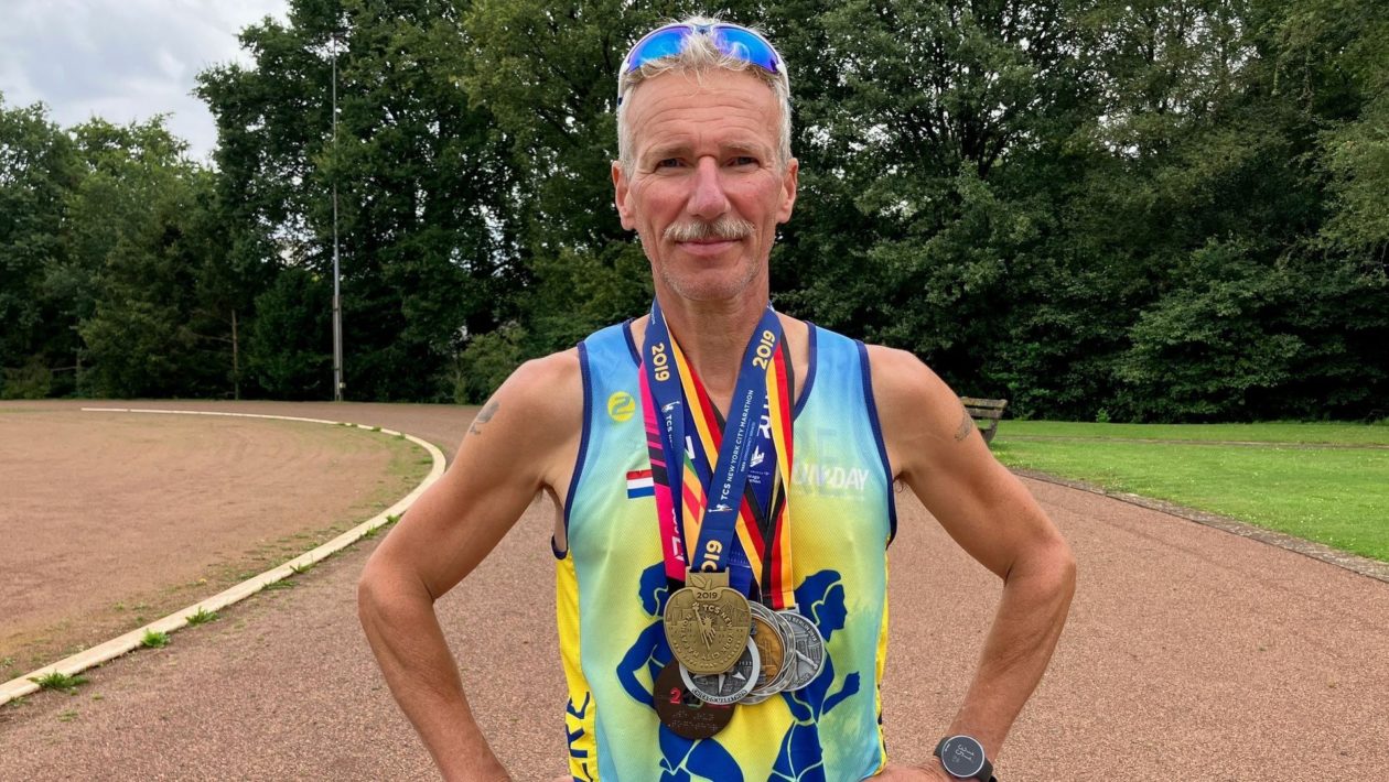 Wim heeft een groot talent voor hardlopen Foto: Omroep Gelderland