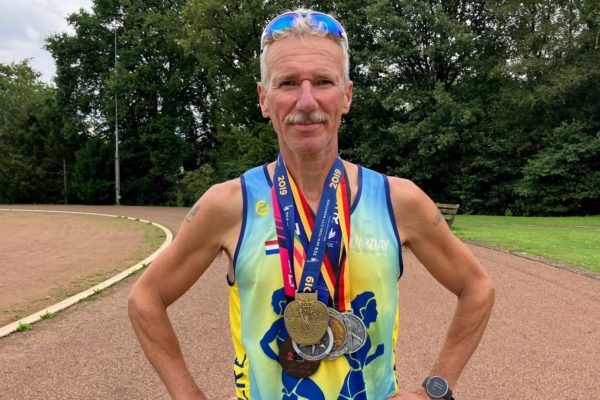 Wim heeft een groot talent voor hardlopen Foto: Omroep Gelderland