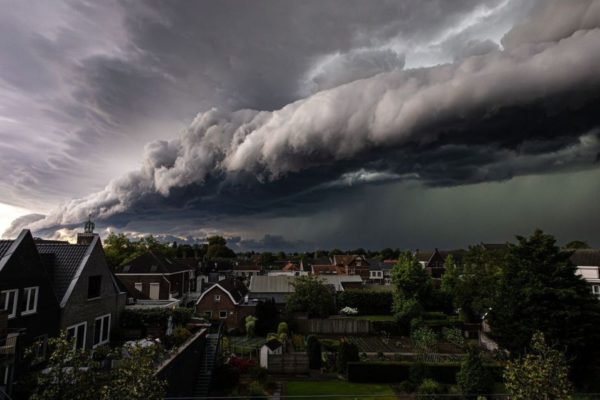 Foto van eerder noodweer ter illustratie. Foto: Bertus de Leeuw