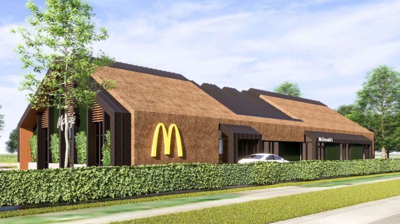 Zo moet de McDonald's eruit komen te zien Foto: Bron: McDonald's