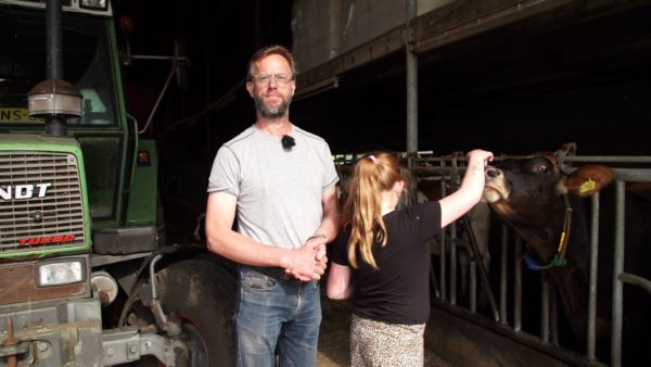 Timo Burgers stopt met zijn veehouderij. Foto: Omroep Gelderland
