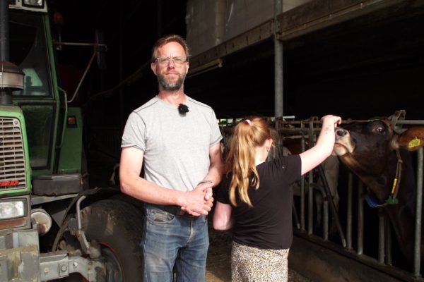 Timo Burgers stopt met zijn veehouderij. Foto: Omroep Gelderland