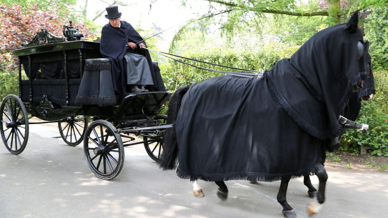 Lijkkoets van Daan Modderman Foto: Jikke Gobel-van Tongeren