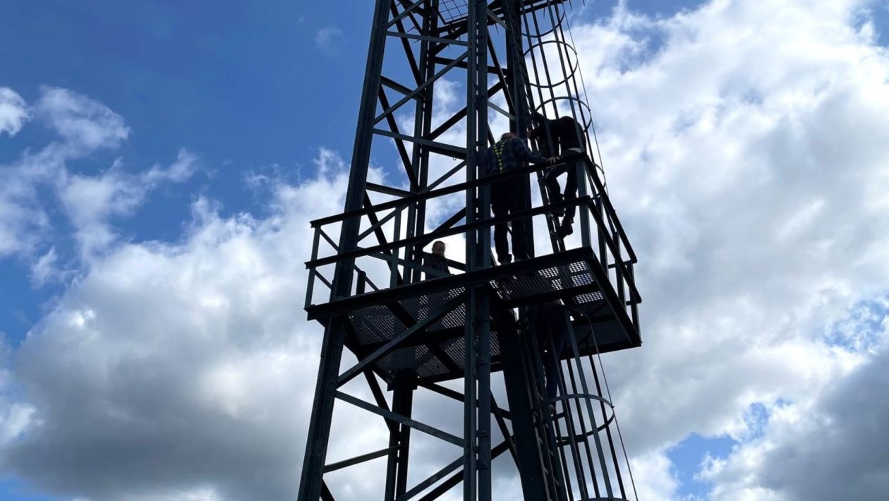 Brandtoren op Rozendaalse Veld viert nieuwe monumentenstatus Foto: Martin Slijper