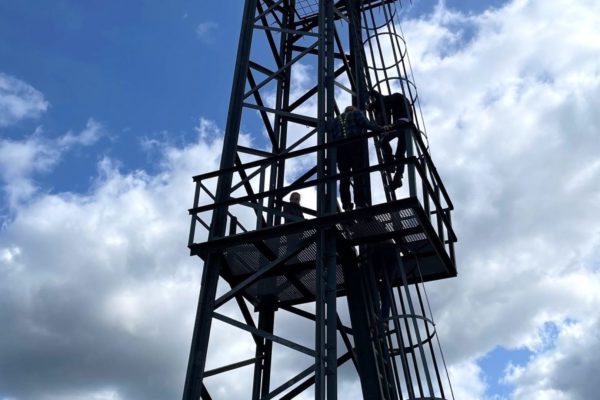 Brandtoren op Rozendaalse Veld viert nieuwe monumentenstatus Foto: Martin Slijper