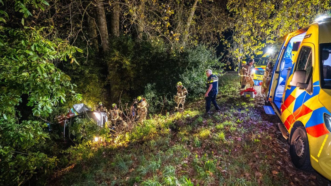 Meerdere hulpdiensten kwamen ter plaatse. Foto: Persbureau Heitink