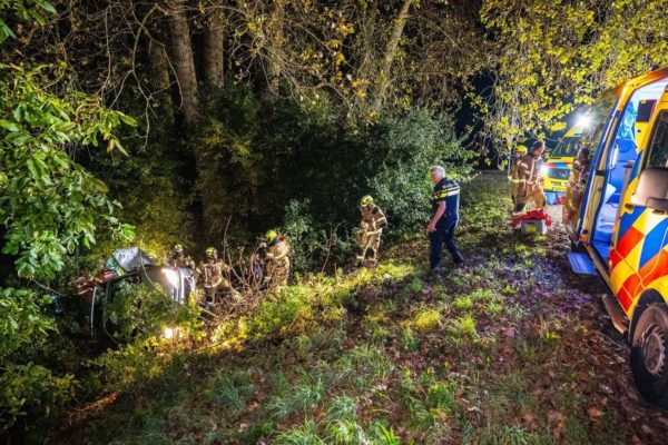 Meerdere hulpdiensten kwamen ter plaatse. Foto: Persbureau Heitink