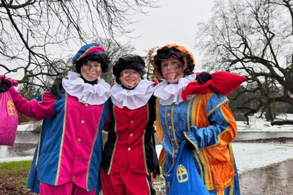 Sinterklaas en pieten gearriveerd in Rozendaal Foto: Martin Slijper