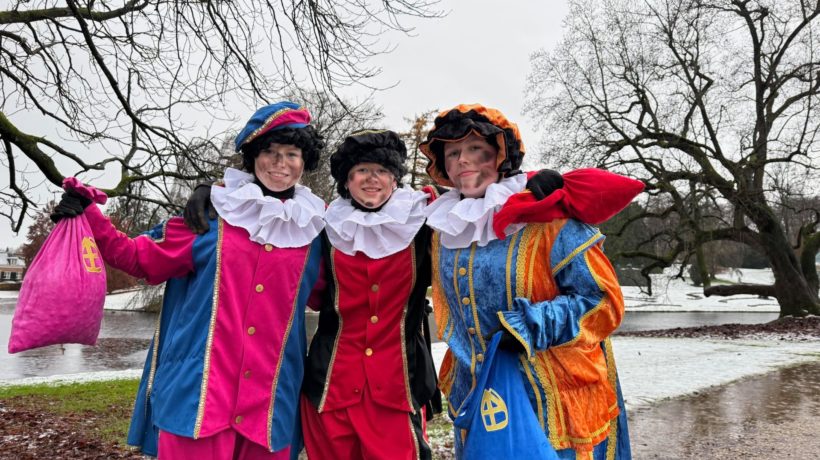 Sinterklaas en pieten gearriveerd in Rozendaal Foto: Martin Slijper