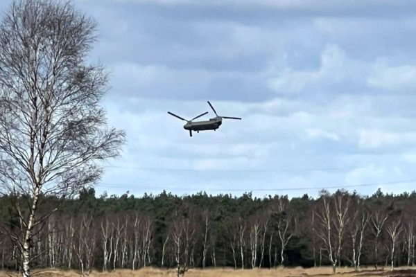 Chinook-helikopter Foto: Studio Rheden