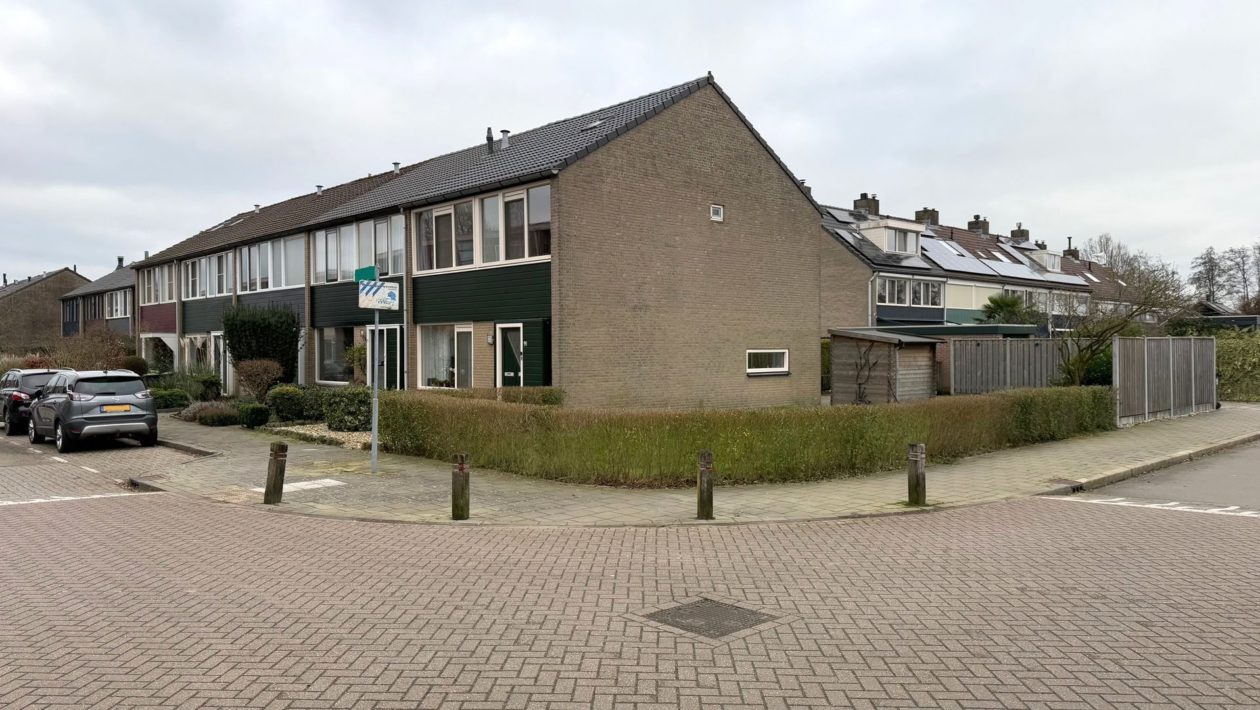 Afbeelding hoekhuis ter illustratie Foto: Martin Slijper