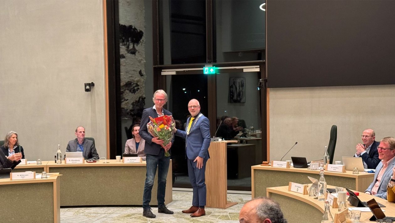 Jan Verhoeven stopt als raadslid GroenLinks Foto: Martin Slijper