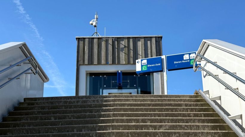 Cameratoezicht bij station Dieren Foto: Martin Slijper