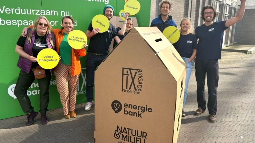 Wat zijn energiekastjes? Brenda legt het uit in Den Haag Foto: Brenda Lentink