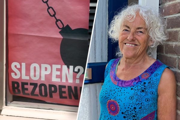 Gerrie blijft strijden tegen de sloop van haar woning Foto: Omroep Gelderland