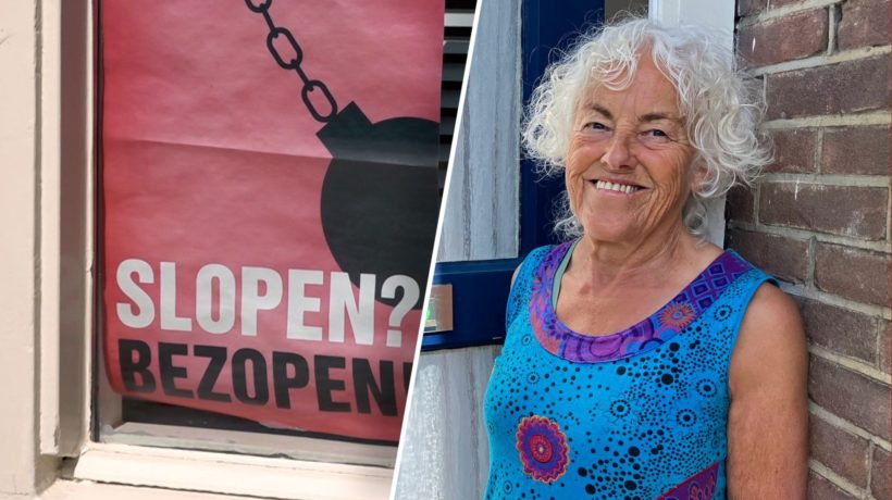 Gerrie blijft strijden tegen de sloop van haar woning Foto: Omroep Gelderland