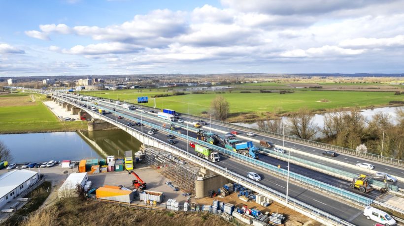 A12 IJsselbruggen bij Velperbroek Foto: Paul Poels Fotografie
