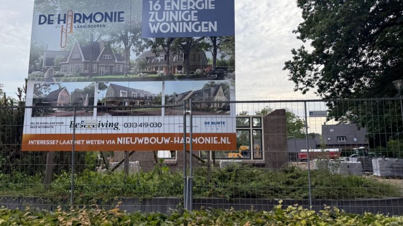Café-restaurant De Harmonie niet meer