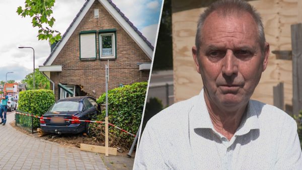 Stef Grutters bij zijn woning. Foto: Persbureau Heitink / Omroep Gelderland