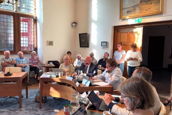 Veel belangstelling voor vergadering herindeling Doesburg. Foto: Omroep Gelderland