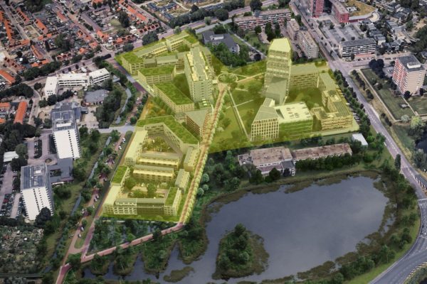 Zo ziet het nieuwe Velp-Zuid er over tien jaar uit Foto: Park Nieuw Velp