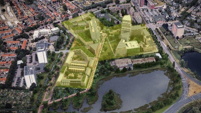 Zo ziet het nieuwe Velp-Zuid er over tien jaar uit Foto: Park Nieuw Velp