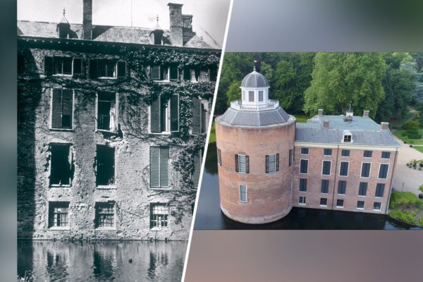 Kasteel Rosendael raakte in de Tweede Wereldoorlog zwaar beschadigd Foto: Omroep Gelderland