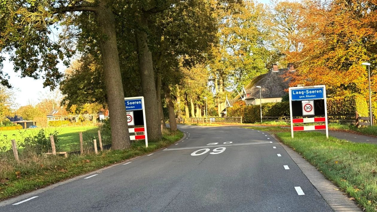 Warm welkom voor nieuwe bewoners in Laag-Soeren Foto: Martin Slijper