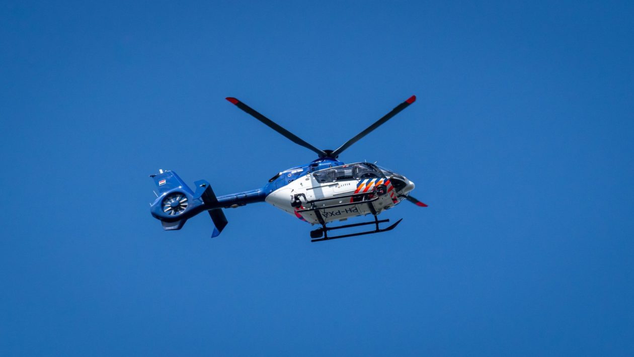 De politiehelikopter (archieffoto). Foto: Jasper Lindner / Omroep Gelderland