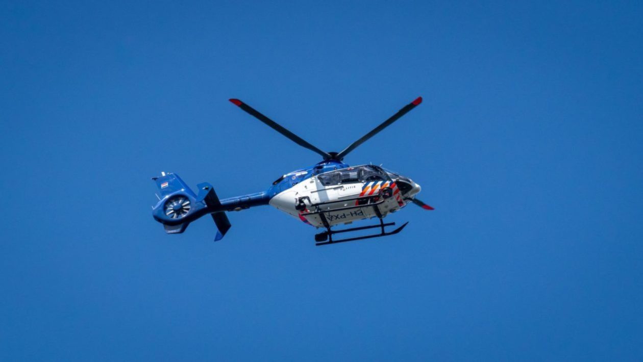 Een politiehelikopter (archieffoto) Foto: Jasper Lindner / Omroep Gelderland