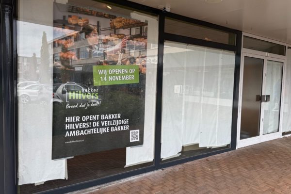 Bakker Hilvers op Callunaplein in Dieren Foto: Martin Slijper
