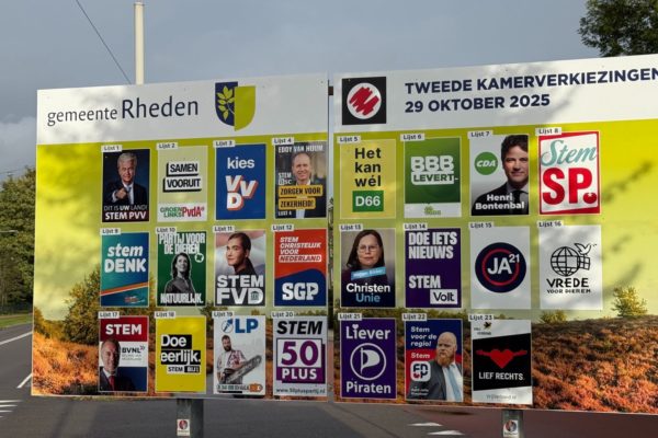 Tweede Kamerverkiezingen 2025 Foto: Martin Slijper