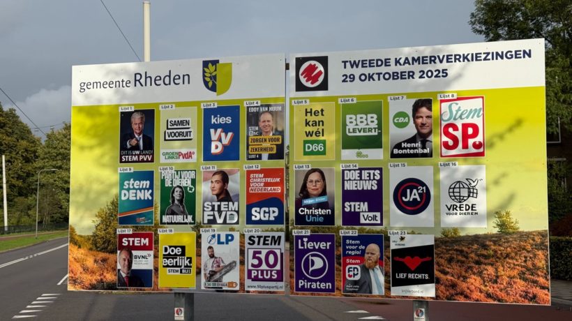 Tweede Kamerverkiezingen 2025 Foto: Martin Slijper