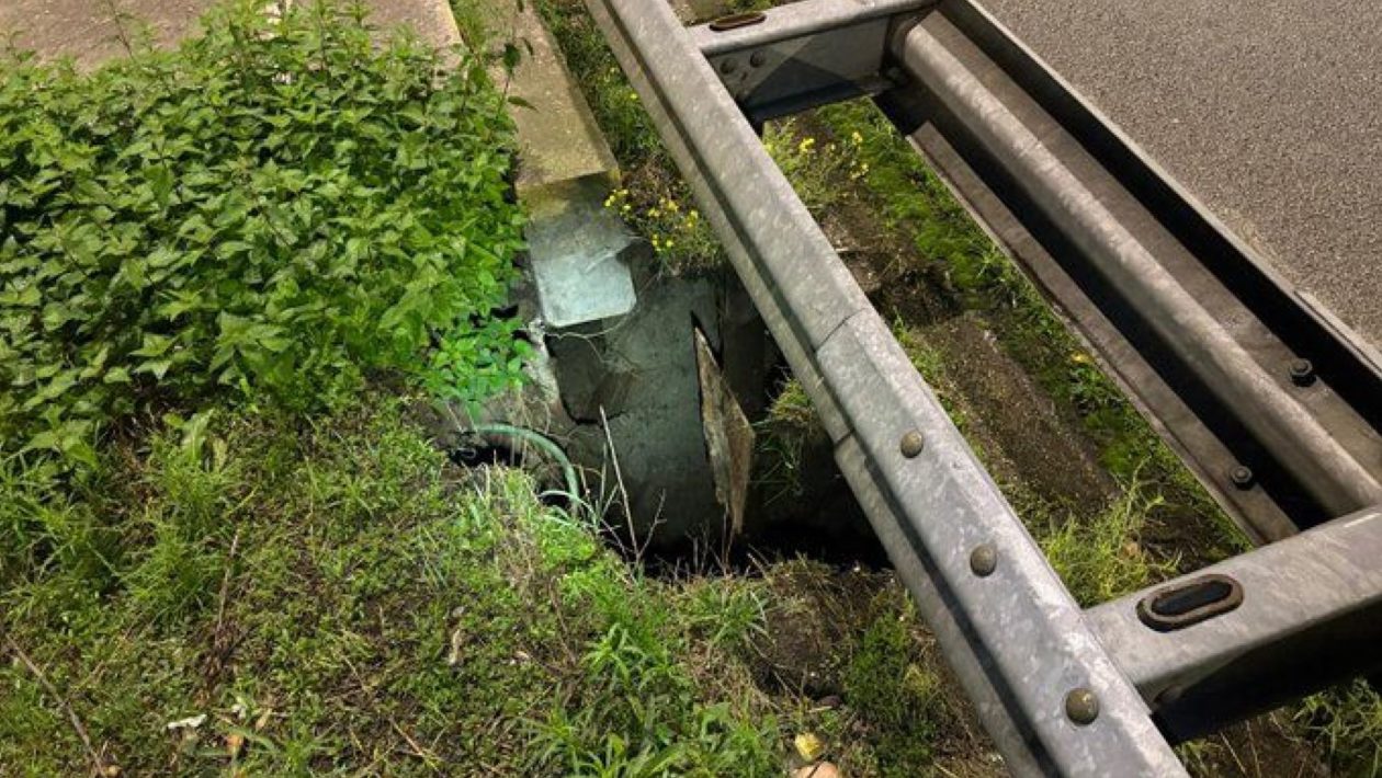 Deze foto deelde Rijkswaterstaat donderdagochtend. Foto: Rijkswaterstaat Verkeersinformatie / X