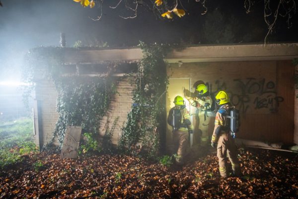 Brand bij leegstaand pand Rhederhof in Rheden Foto: Persbureau Heitink