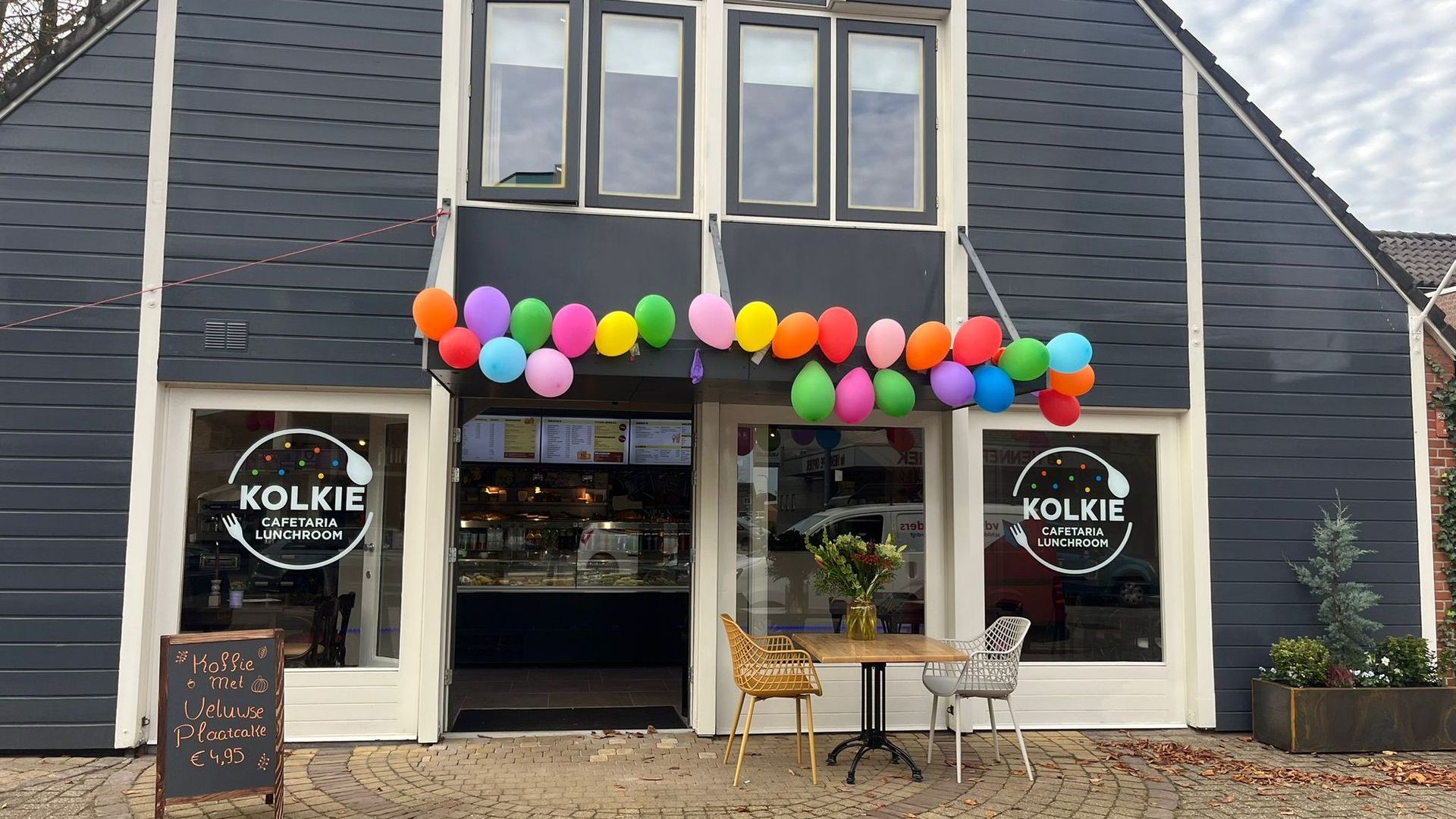 Cafetaria Kokkie wordt Kolkie en opent feestelijk in Dieren