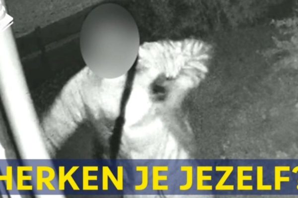 Politie roept verdachte op zich te melden na vernieling in Velp Foto: Politie