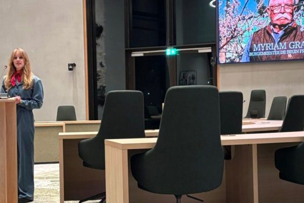 Burgemeester de Bruinprijs 2025 voor Myriam Gras Foto: Myriam Gras
