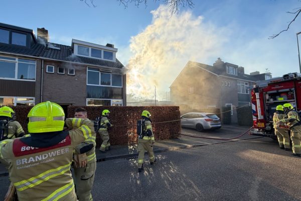 Flinke brand in woning in Rozendaal